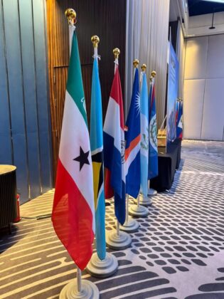 Somaliland&rsquo;s flag stands among those displayed at the World Alliance for Disaster Management&rsquo;s inaugural assembly in Taipei on September 19, 2026.
