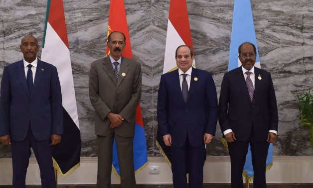 The leaders of Sudan, Eritrea, Egypt, Somalia