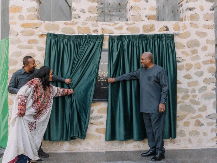 Ethiopian Prime Minister Abiy Ahmed attends the inauguration of the Megech Irrigation Dam Project in Gondar, Ethiopia, October 23, 2026. Photo: Office of the Prime Minister. thiopian Prime Minister Abiy Ahmed attends the inauguration of the Megech Irrigation Dam Project in Gondar, Ethiopia, October 23, 2026. Photo: Office of the Prime Minister.