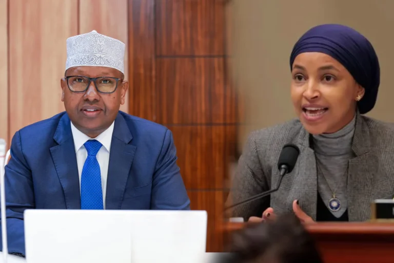 Somalia’s Defence Minister Ahmed Moallim Fiqi has urged Somalian Americans, including supporters of U.S. President Donald Trump, to stand by Democratic Congresswoman Ilhan Omar, saying she was being singled out because of her Somali origins.