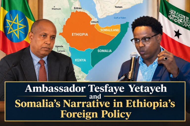 Opinion | Ambassador Tesfaye Yetayeh and Somalia’s Narrative in Ethiopia’s Foreign Policy